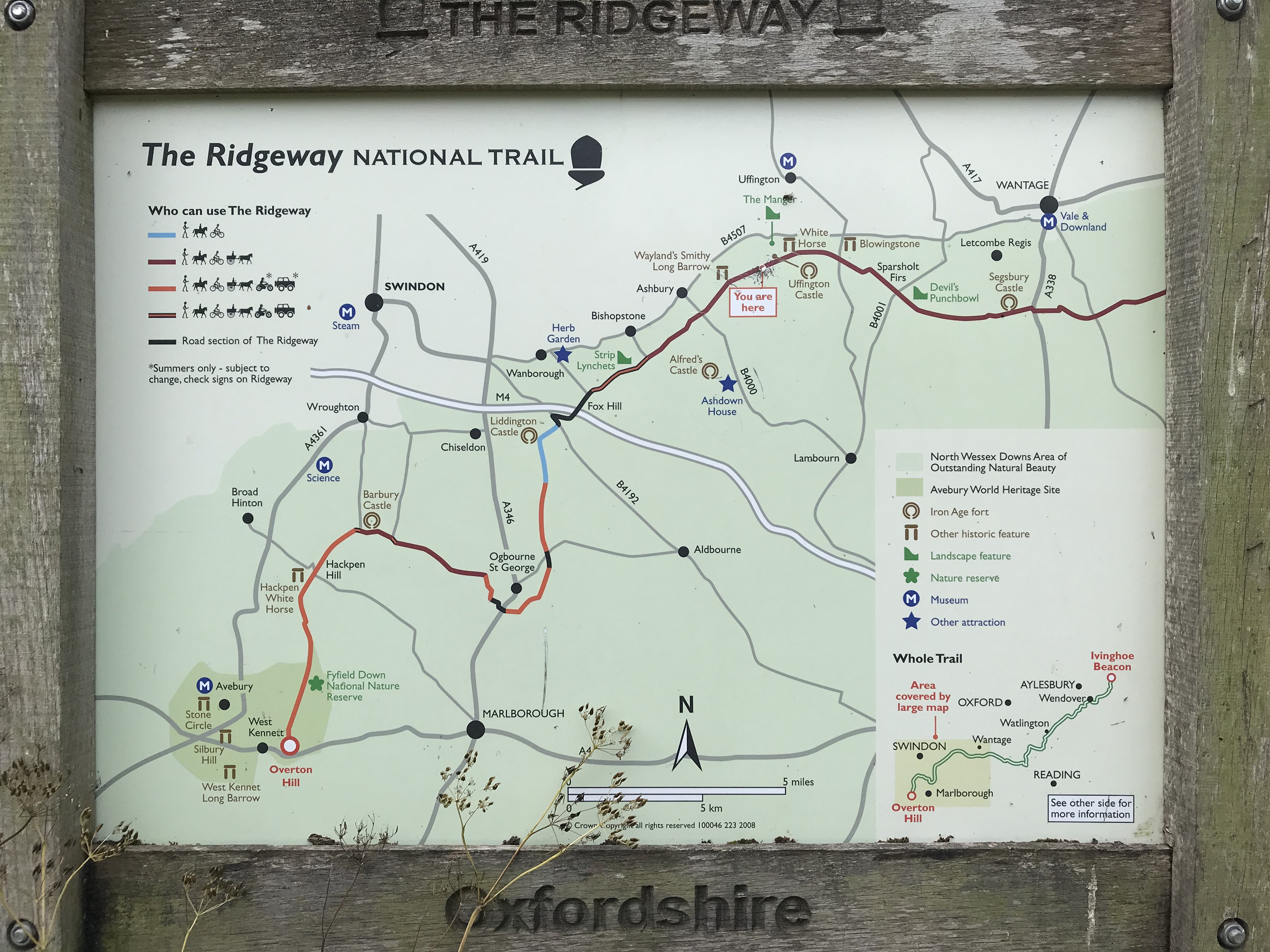 The ancient ‘Ridgeway’ and ‘Wayland’s Smithy’. – John Smith's